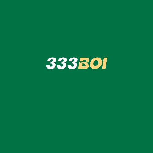 Logo da 333BOI