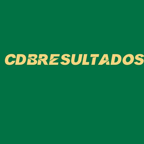 Logo da CDBRESULTADOS